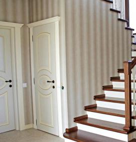 Деревянные лестницы в частном доме - вариант 2