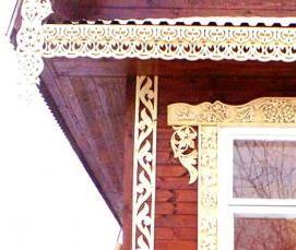 Деревянные наличники на пластиковые окна - тип 4