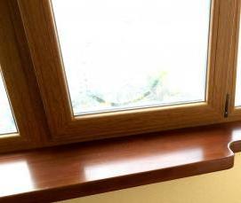 Деревянные окна из дуба - модель 3