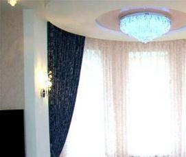 Деревянные окна полукруглые - модель 3