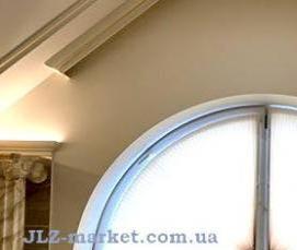 Деревянные окна полукруглые - модель 2