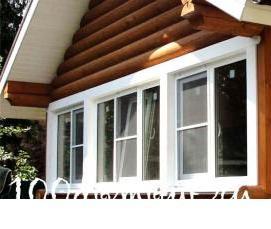 Деревянные окна пвх - вариант 3