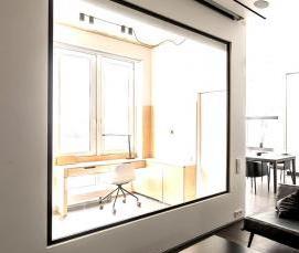 Деревянные окна с форточкой для квартиры - модель 3