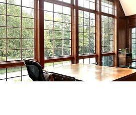 Деревянные окна с переплетом - тип 1