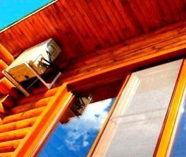 Деревянные окна с переплетом - тип 4