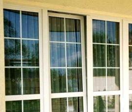 Деревянные окна со шпросами - вариант 3