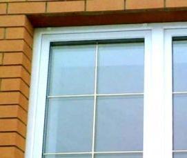 Деревянные окна со шпросами - вариант 2