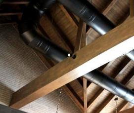 Деревянные опорные балки - тип 2