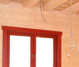 Деревянные откосы на окна внутренние - тип 4