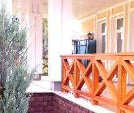 Деревянные перила для террасы - тип 2