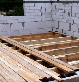 Деревянные плиты перекрытия - тип 3