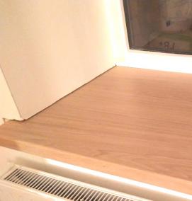 Деревянные подоконники из массива сосны - тип 4