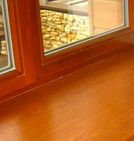 Деревянные подоконники из массива сосны - тип 3