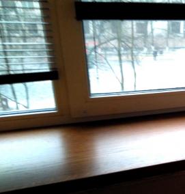 Деревянные подоконники из массива сосны - тип 2