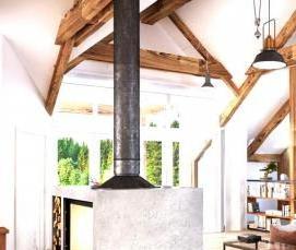 Деревянные потолочные балки - вариант 4