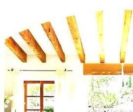 Деревянные потолочные балки - вариант 2