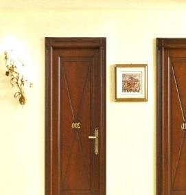 Деревянные противопожарные двери - вариант 1