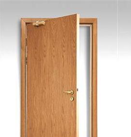 Деревянные противопожарные двери - вариант 4