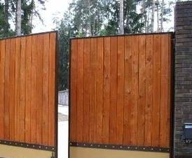 Деревянные распашные - тип 3