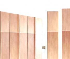 Деревянные рольставни для шкафа - тип 1