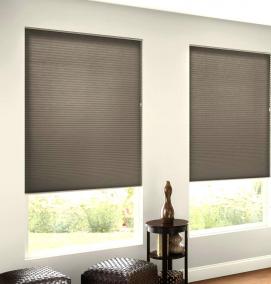 Деревянные рулонные шторы - вариант 1