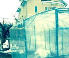 Деревянные теплицы домиком - модель 1