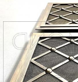 Деревянные вентиляционные решетки - вариант 1