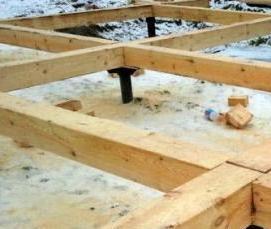 Деревянный брус 200х200 мм - тип 4