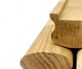 Деревянный брус 80х80 мм - модель 1