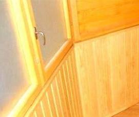 Деревянный брус 80х80 мм - модель 4