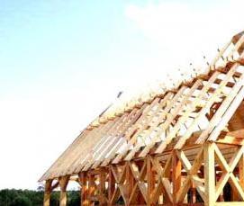 Деревянный брус 80х80 мм - модель 3