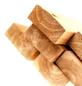 Деревянный брусок 10х10 мм - тип 1