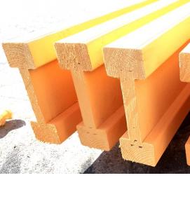 Деревянный двутавр - модель 3