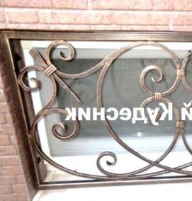 Деревянный окно решетка - вариант 2