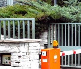 Деревянный шлагбаум - тип 4