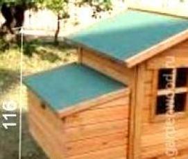 Деревянный сруб для дачи - тип 3