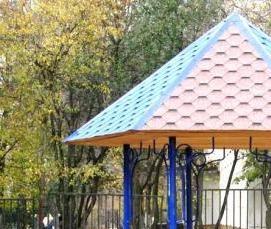 Детская беседка для дачи - вариант 4