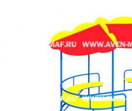 Детская беседка для дачи - вариант 3