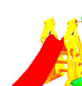 Детская качель с горкой - модель 3
