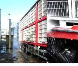 Дезинфекция транспорта для перевозки продуктов - модель 3