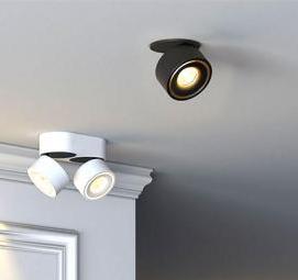 Диодные светильники потолочные квадратные - модель 2