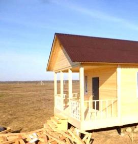 Дом под хозблок - модель 1