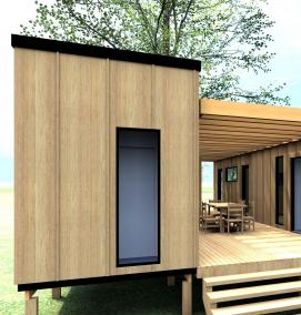 Дома сборные модульные - модель 4