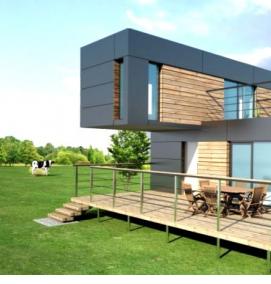 Дома сборные модульные - модель 2