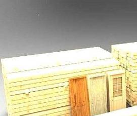 Домокомплект для сборки бани - модель 1