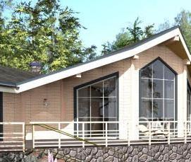 Домокомплект из кирпича - тип 1