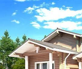 Домокомплект из клееного бруса - тип 2