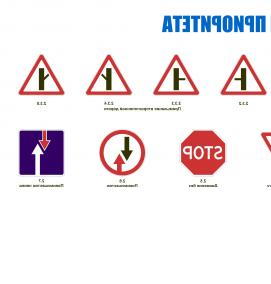Дорожный знак неровная дорога - модель 3