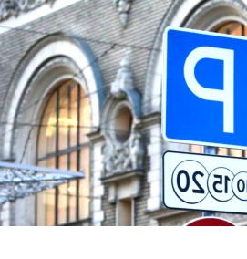 Дорожный знак платная парковка - вариант 4