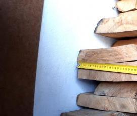 Доска необрезная сухая Ясень - вариант 3